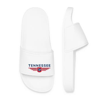 Tennessee Fan T-Shirt – Musik & Heimatliebe - Frauen Badelatschen - Weiß - Vorne
