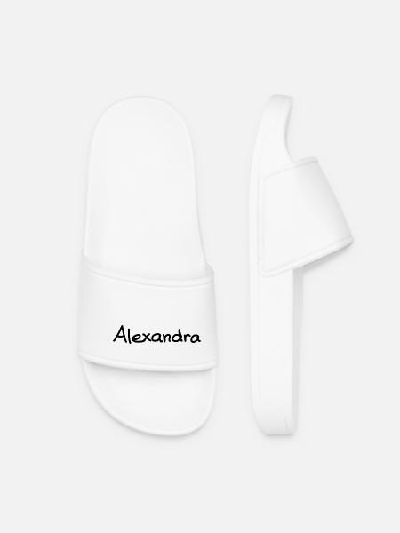 Alexandra - Frauen Badelatschen - Weiß