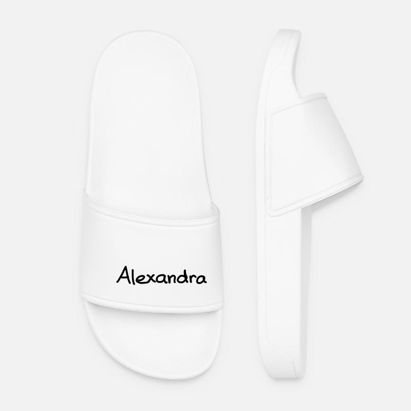 Alexandra - Frauen Badelatschen - Weiß