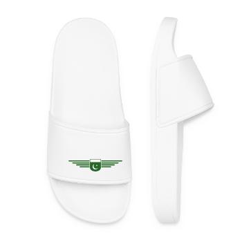 Pakistan Design – Proud of the homeland - Women’s Pool Sliders - white - Front