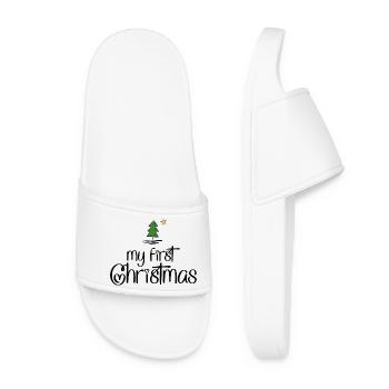 Mon premier Noël - Claquettes Femme - blanc - Devant