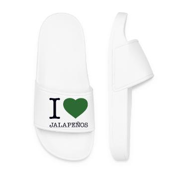 J’ADORE JALAPENOS - Claquettes Femme - blanc - Devant