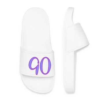 90 - Women’s Pool Sliders - white - Front