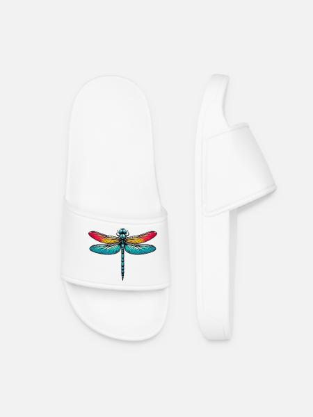 Libellule - Claquettes Femme - blanc