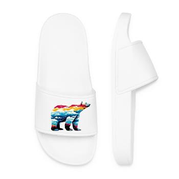 Polar bear - Women’s Pool Sliders - white - Front