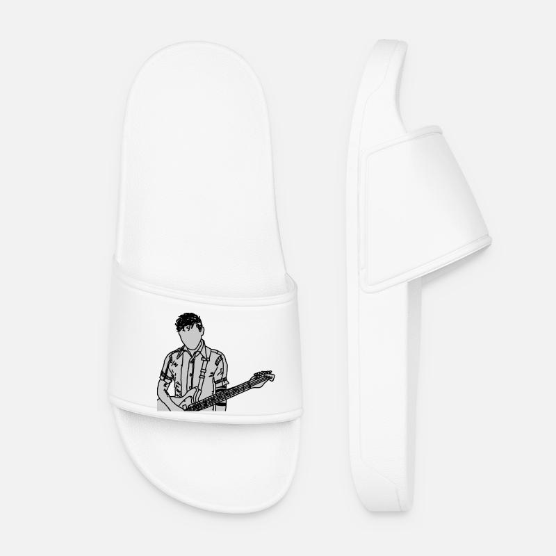 Guitar - Women’s Pool Sliders - white