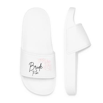 Bride to be - Women’s Pool Sliders - white - Front