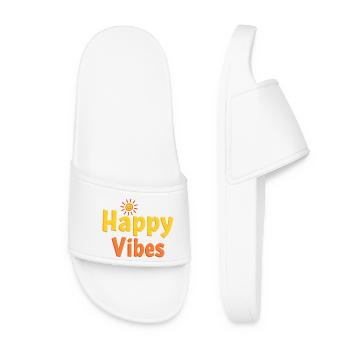 Ondes joyeuses - Soleil heureux - Claquettes Femme - blanc - Devant
