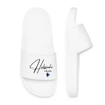 Elegant design Helsinki, I love Helsinki - Women’s Pool Sliders - white - Front