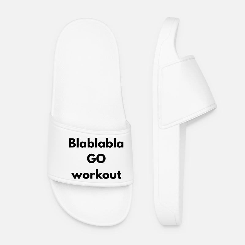 BLABLABLA Go Workout - Frauen Badelatschen - Weiß