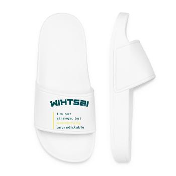 WIHTSAI | Merveilleusement imprévisible - Claquettes Femme - blanc - Devant