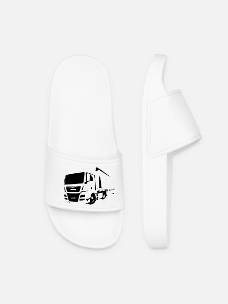 Truck2 - Frauen Badelatschen - Weiß