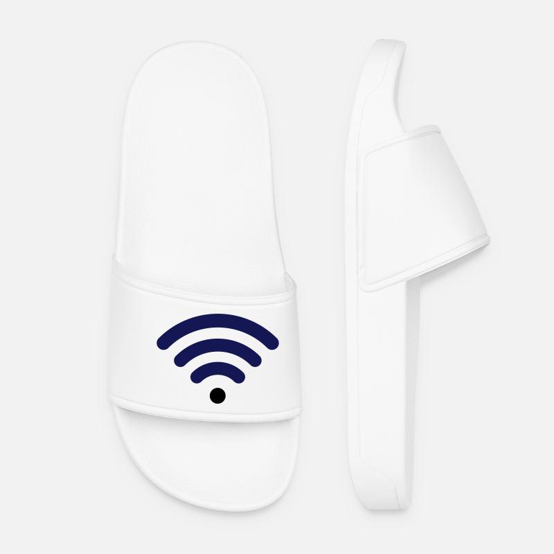 Wifi - Women’s Pool Sliders - white