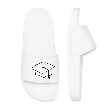 Chapeau de fin d’année - Claquettes Femme - blanc - Devant