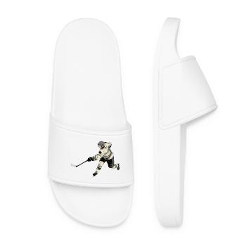 Eishockey - Frauen Badelatschen - Weiß - Vorne