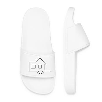 Tiny house - Women’s Pool Sliders - white - Front