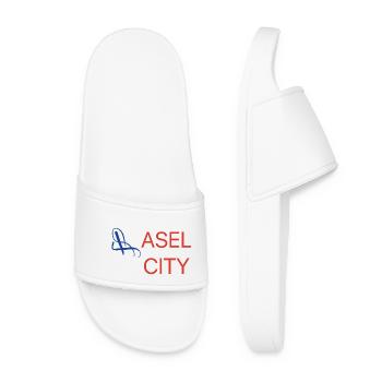 Basel Baby Gift - Women’s Pool Sliders - white - Front