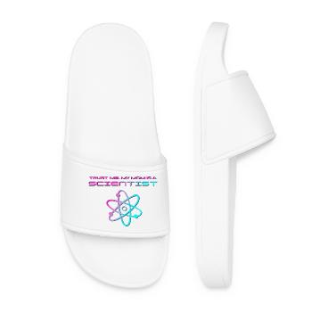 Croyez-moi, ma mère est une scientifique - Claquettes Femme - blanc - Devant