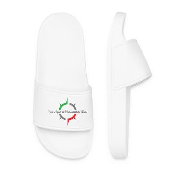 Navigare Nesesse Est - Claquettes Femme - blanc - Devant