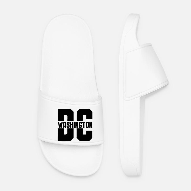 WASHINGTON DC - Women’s Pool Sliders - white