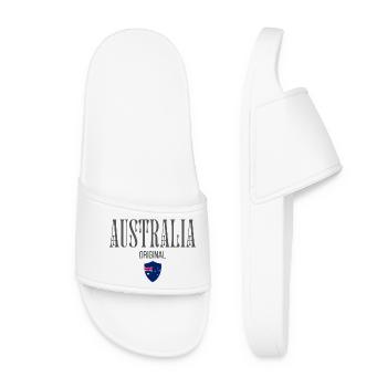 Ursprünglich aus Australien, geboren in Australien - Frauen Badelatschen - Weiß - Vorne