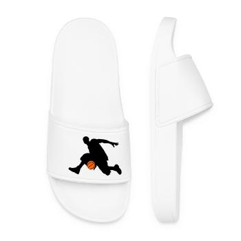 Basket-ball - Claquettes Femme - blanc - Devant