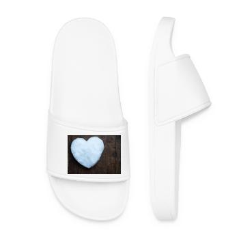 Heart of Snow - Women’s Pool Sliders - white - Front
