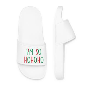 Christmas Christmas - Women’s Pool Sliders - white - Front
