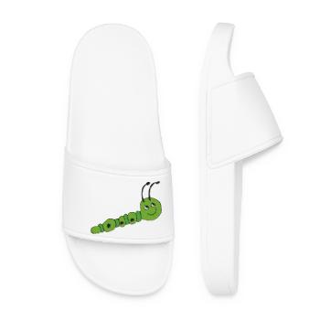 Caterpillar impressionism - Women’s Pool Sliders - white - Front