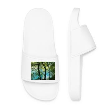 Waldsee Turquoise Zauber - Women’s Pool Sliders - white - Front