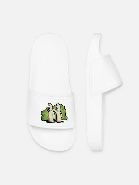 Friendship in nature - Women’s Pool Sliders - white
