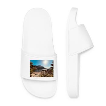 Baie de Sunny Beach - Claquettes Femme - blanc - Devant