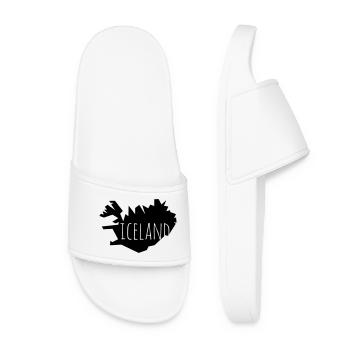iceland - Women’s Pool Sliders - white - Front