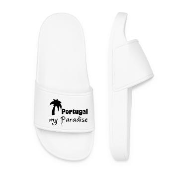 Portugal Paradise - Women’s Pool Sliders - white - Front