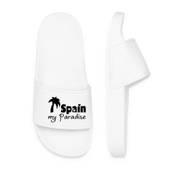 Spain Paradise - Women’s Pool Sliders - white - Front