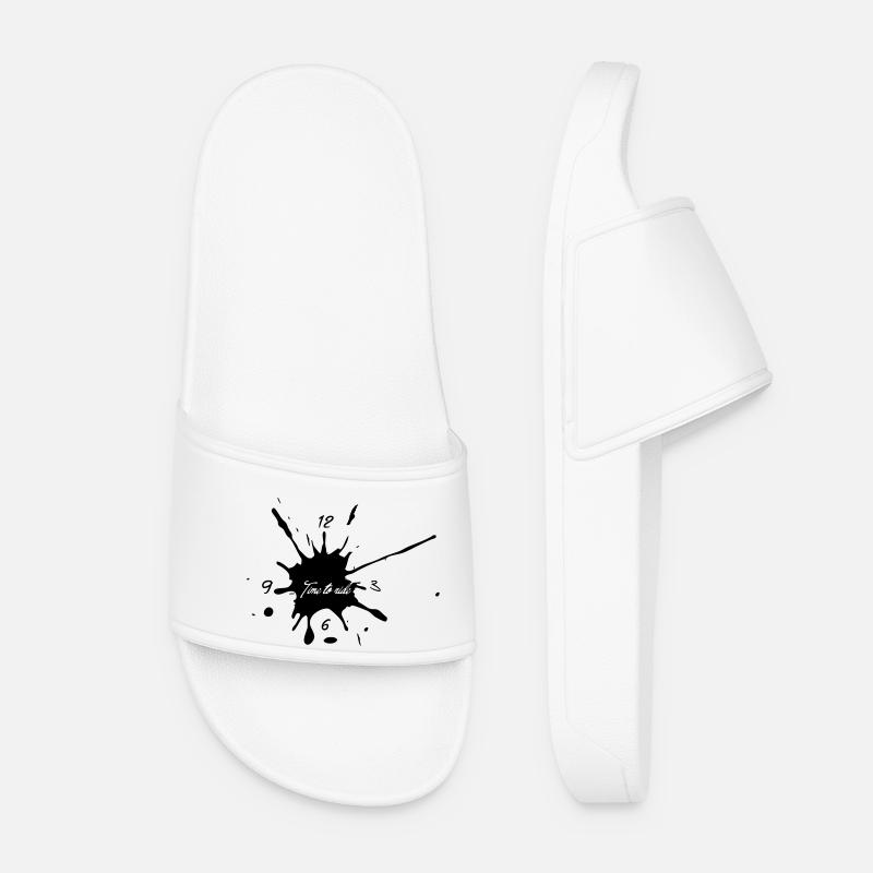 Il est temps de monter - Claquettes Femme - blanc