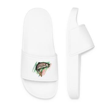 Truite - Claquettes Femme - blanc - Devant
