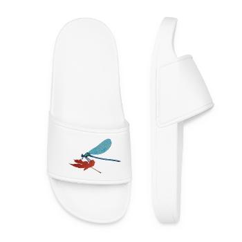 Lilli, the dragonfly - Women’s Pool Sliders - white - Front