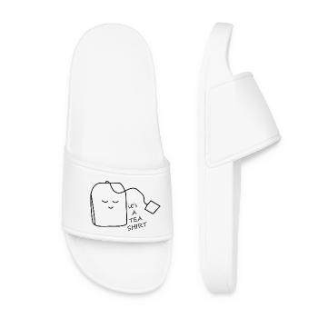 TEA Shirt - Women’s Pool Sliders - white - Front