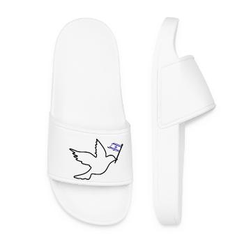 Israel - Claquettes Femme - blanc - Devant
