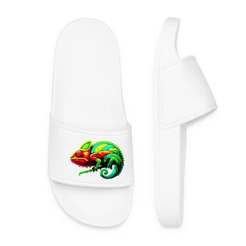 Caméléon - Claquettes Femme - blanc - Devant