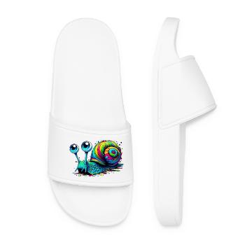 Snail - Women’s Pool Sliders - white - Front