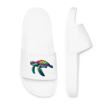 Turtle - Women’s Pool Sliders - white - Front