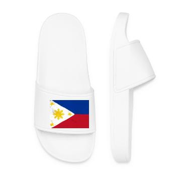 Drapeau des Philippines – Culture et indépendance - Claquettes Femme - blanc - Devant