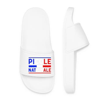 Picole Nationale nouveau design - Claquettes Femme - blanc - Devant