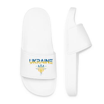 Schaltkreise Trident Ukraine - Frauen Badelatschen - Weiß - Vorne