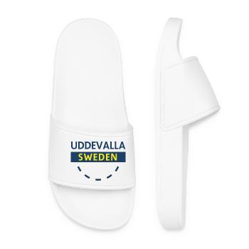 Nordic Sweden Emblem Circle - Women’s Pool Sliders - white - Front