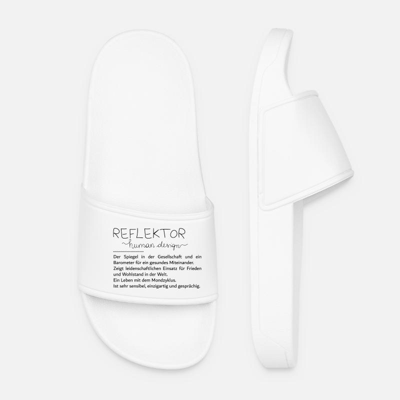 You're a Reflector - Women’s Pool Sliders - white
