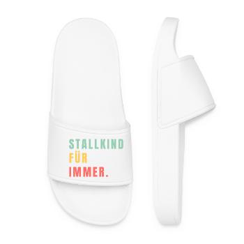 Stable child forever - Women’s Pool Sliders - white - Front