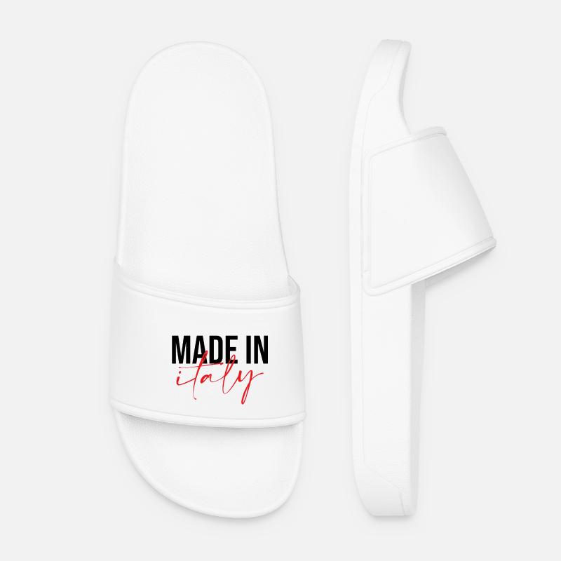 Made in Italy - Women’s Pool Sliders - white